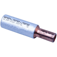 Spojka lisovací Al-Cu bimetalová do 1kV, průřez Al 10 / Cu 6mm2 (322R6)