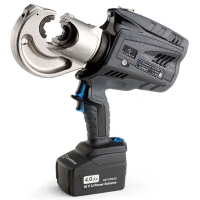 Elektrohydraulické lisovací kleště do 400mm2, 132kN, C-25mm, vč. kufru, nabíječky a 2x aku 18V/4Ah