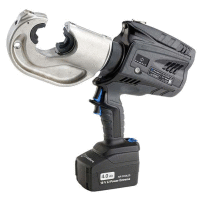 Elektrohydraulické lisovací kleště do 400mm2, 132kN, C-42mm, vč. kufru, nabíječky a 2x akku 18V/4Ah