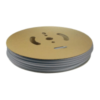 Smršťovací trubice 2:1 samozhášivá, bezhalogenová, průměr 1,6/0,8mm UL šedá (cívka 150m)