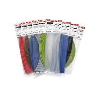 Teplem smrštitelné bužírky 3:1 průměr 12mm/4mm zesíťovaný polyolefin 10x200mm šedá (MOQ 25bal.)