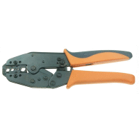 Lisovací kleště na koaxiální koncovky RG 58, 59, 62, 6 (čelisti 6,48/5,41/2,49/1,73/8,15mm) profi