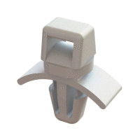 Kabelová příchytka do otvoru o průměru 4,8mm pro pásky šíře max. 4,0mm / síla plechu 1,1-2,7mm