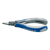 3412130 KNIPEX přesné přidržovací kleště pro elektroniku, vícesložkové rukojeti, délka 135 mm