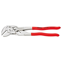 8603250 KNIPEX kleště paralelní, niklované, rukojeti potažené PVC, rozsah 0-46mm, délka 250mm