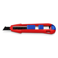 9010165 BK nůž odlamovací univerzální KNIPEX velikost 18mm s uzamykatelnou polohou nože