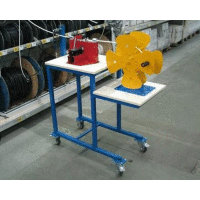 Měřicí stůl s ramenem pro měřicí a navíjecí zařízení, pro měření délky kabelů a vodičů (pouze stůl)