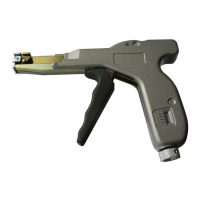 Napínací kleště na plastové vázací pásky do šíře 4,8mm s automatickým střihem