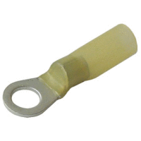 Oko lisovací se smršťovací bužírkou, průřez 4-6mm2 / M4 / šíře 7,2mm