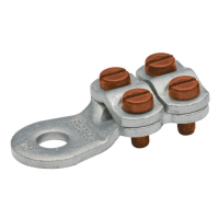 Kabelové oko příložkové Cu pocínované, průřez 16-25mm2 / M8 (KU-FE-V)