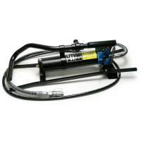 Hydraulické nožní čerpadlo s tlakem 700 bar, vč. plastového kufru a tlakové hadice 3m