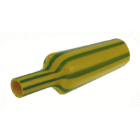 Smršťovací trubice středněsilná s lepidlem 9,0/3,0mm, žluto-zelená, bezhalogenová UV stabilní (RPKZ)