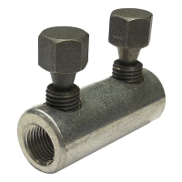 Šroubová spojka se 2 trhacími šrouby na AL/CU vodiče RM 16-35mm2, RE 6-35mm2 do 1kV, max.9mm (10ks)