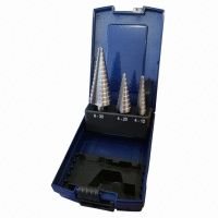 Sada stupňovitých vrtáků HSS 4-12, 4-20 a 6-30mm