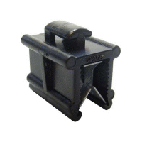 EdgeClip kabelová příchytka UV na hranu plechu 0,7-3,0mm, svazek rovnoběžný s osou plechu