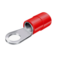 Oko izolované, průřez 0,5-1,5mm2 / M2,5 / šíře 6mm, izolace PVC, DIN 46237 (RF-M2,5)