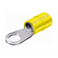 Oko izolované, průřez 4-6mm2 / M5 / šíře 10mm, izolace PC (GF-M5/PC)