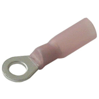 Oko lisovací se smršťovací bužírkou, průřez 0,5-1,5mm2 / M4 / šíře 8mm