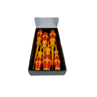 Sada 6ks šroubováků 1000V Kraftform (0,4x2,5x80/0,6x3,5x100/0,8x4x100/1,0x5,5x125/PH1/PH2)