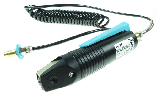 Pneumatický lisovací přístroj na dutinky pro průřezy 0,25-2,5mm2, ruční model