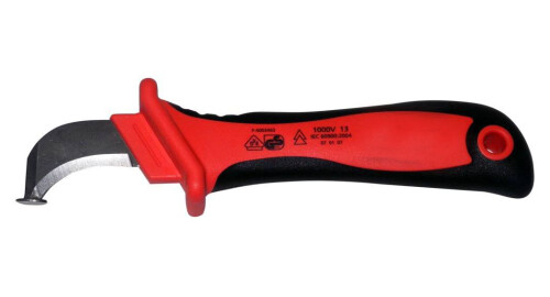 Kabelový odplášťovací nůž do 1000V, odizolovací čepel s vodící ploškou