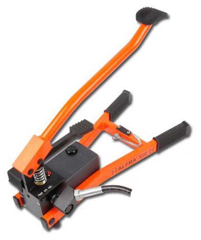 02121 ALFRA hydraulické nožní čerpadlo s tlakem 700 bar, vč. tlakové hadice 2,8m