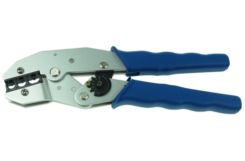 Lisovací kleště na oka, spojky a kolíky neizolované 10-25mm2, lehké hliníkové, délka 230mm/300g