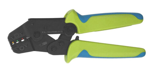 Lisovací kleště na izolované koncovky, průřez 0,14-1mm2, délka 195mm / 360g (LI 0,14-1/Z) Klauke K80