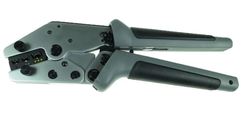 Lisovací kleště na izolované koncovky, průřez 0,5-6mm2, robustní s výstupkem proti vytažení vodiče