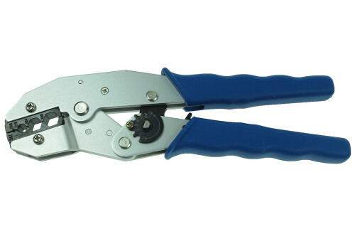 Lisovací kleště na koaxiální koncovky CATV "F", RG 59, 6, lehké hliníkové profi, délka 230mm/300g