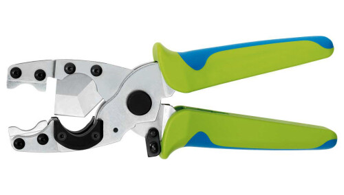 902520 KNIPEX kleště na plastové trubky o průměru 12-25mm (ochranné hadice 18-35mm) tříhrotý nůž