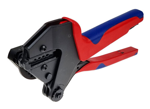 Lisovací kleště s locatorem na soustružené kontakty pro průřezy 1,5-6mm2