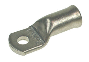 Oko lisovací Cu lehčené cínované, průřez 10mm2 / M10, pro flexibilní vodiče (KU-L-SK)