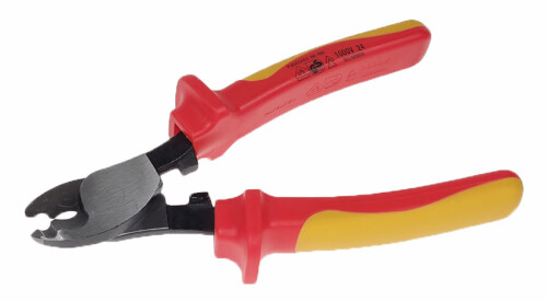 Nůžky na Al a Cu vodiče do průměru 9,2mm / 22mm2 vhodné i pro plný drát, rukojeti do 1000V