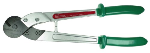 Pákové nůžky na Fe dráty do průměru 7mm a lana do 10mm, délka 445mm, hmotnost 1,1kg (PN710)