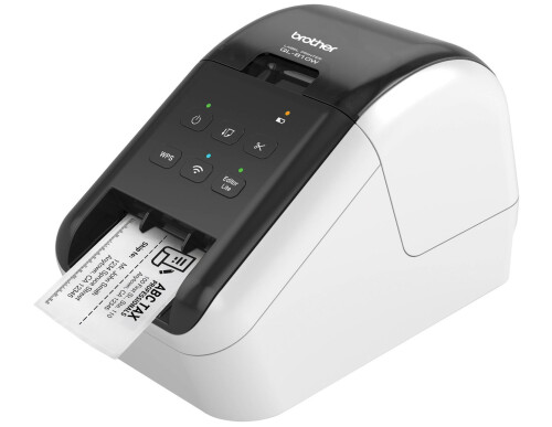 Elektronická tiskárna štítků BROTHER pro papírové a plastové pásky a etikety DK, dvoubarevný tisk