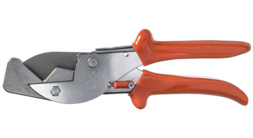 Nůžky na plastové hadice a trubky do průměru 32mm nebo 25x45mm, nůž 60mm, délka 220mm